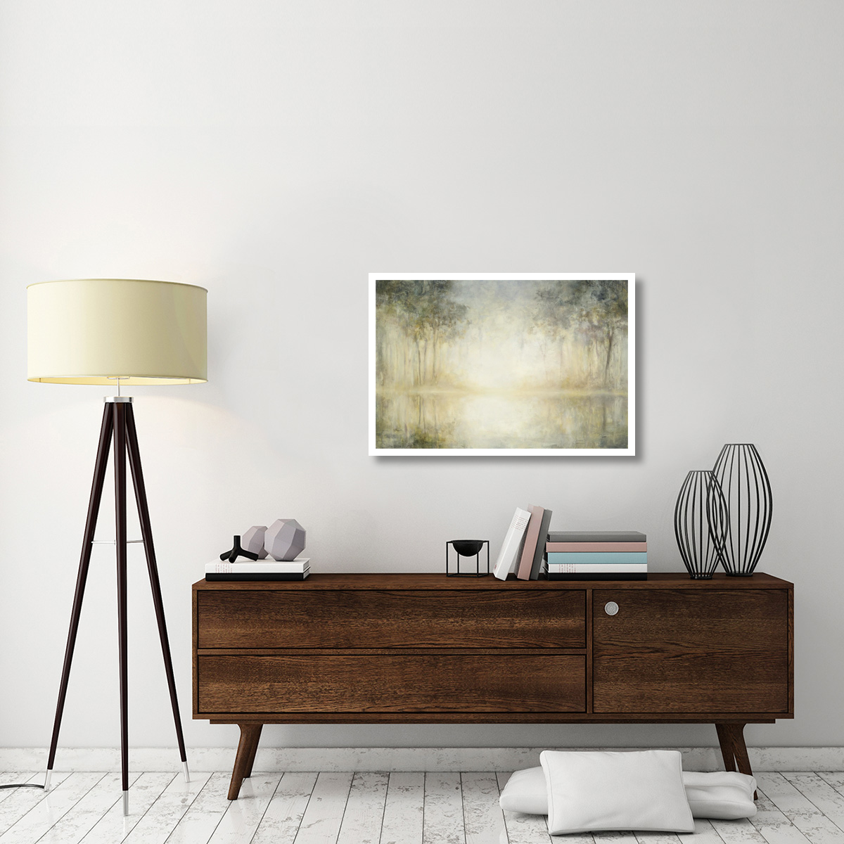 Morning Mist -Paper Art-38&quotx26"