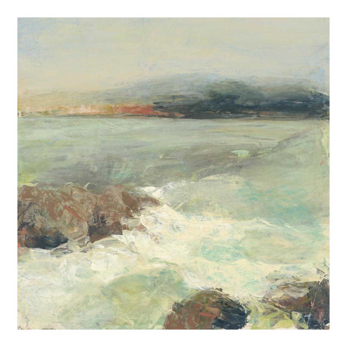 Point Lobos Crop -Paper Art-20"x20"