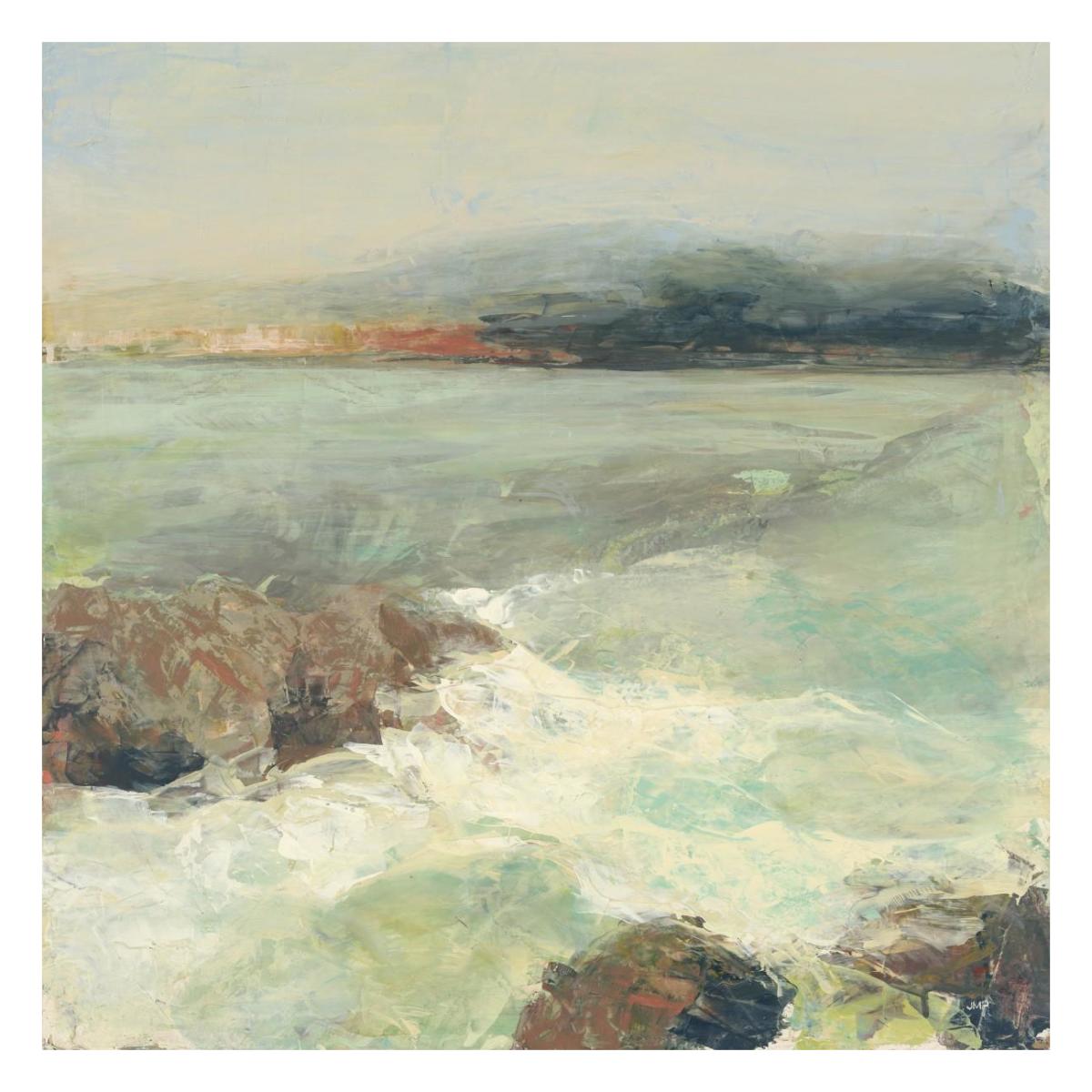 Point Lobos Crop -Paper Art-26"x26"