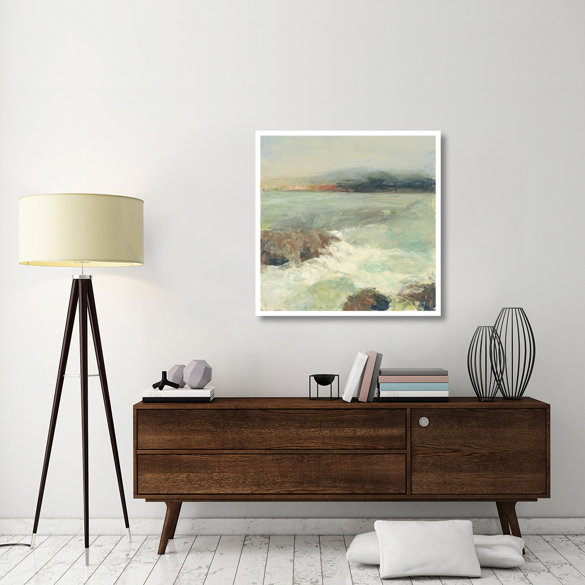 Point Lobos Crop -Paper Art-38&quotx38"