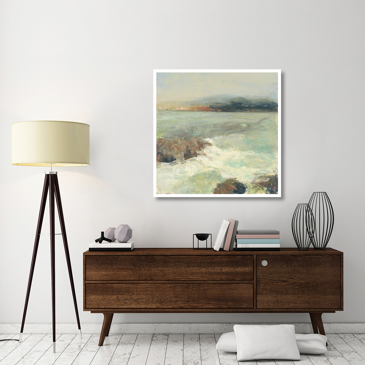 Point Lobos Crop -Paper Art-42&quotx42"