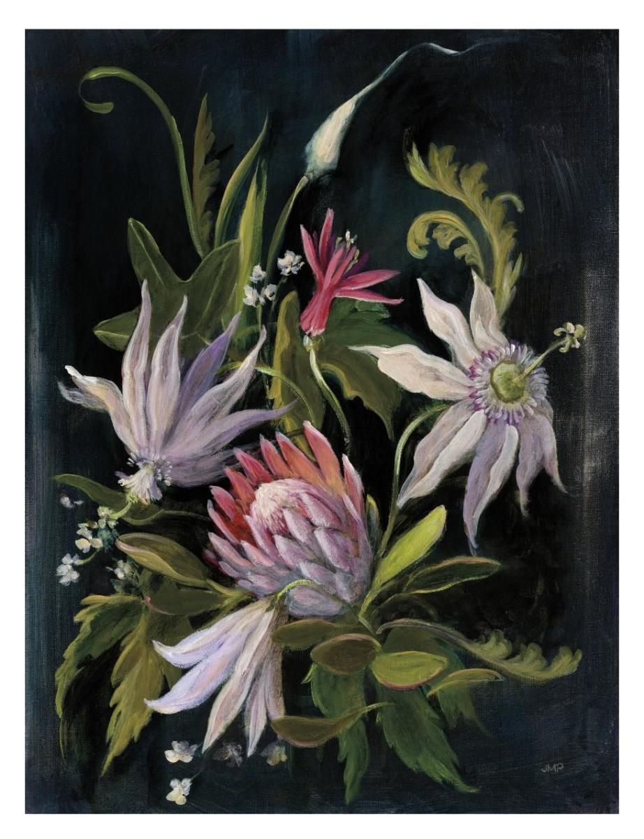 Flower Show I -Paper Art-26"x34"