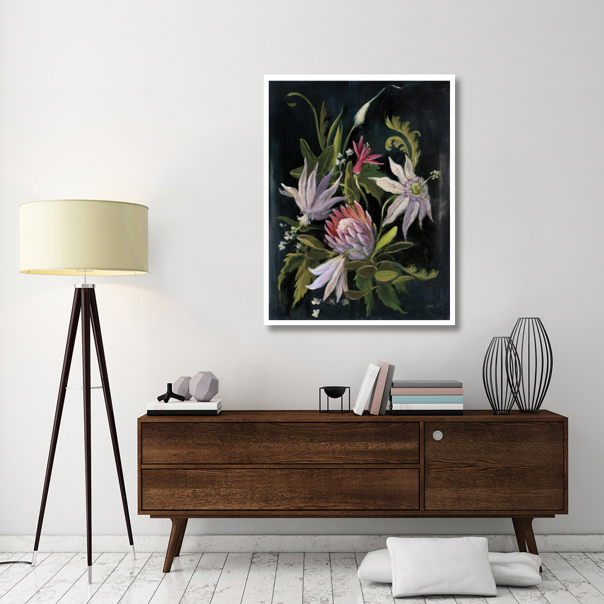 Flower Show I -Paper Art-38&quotx50"