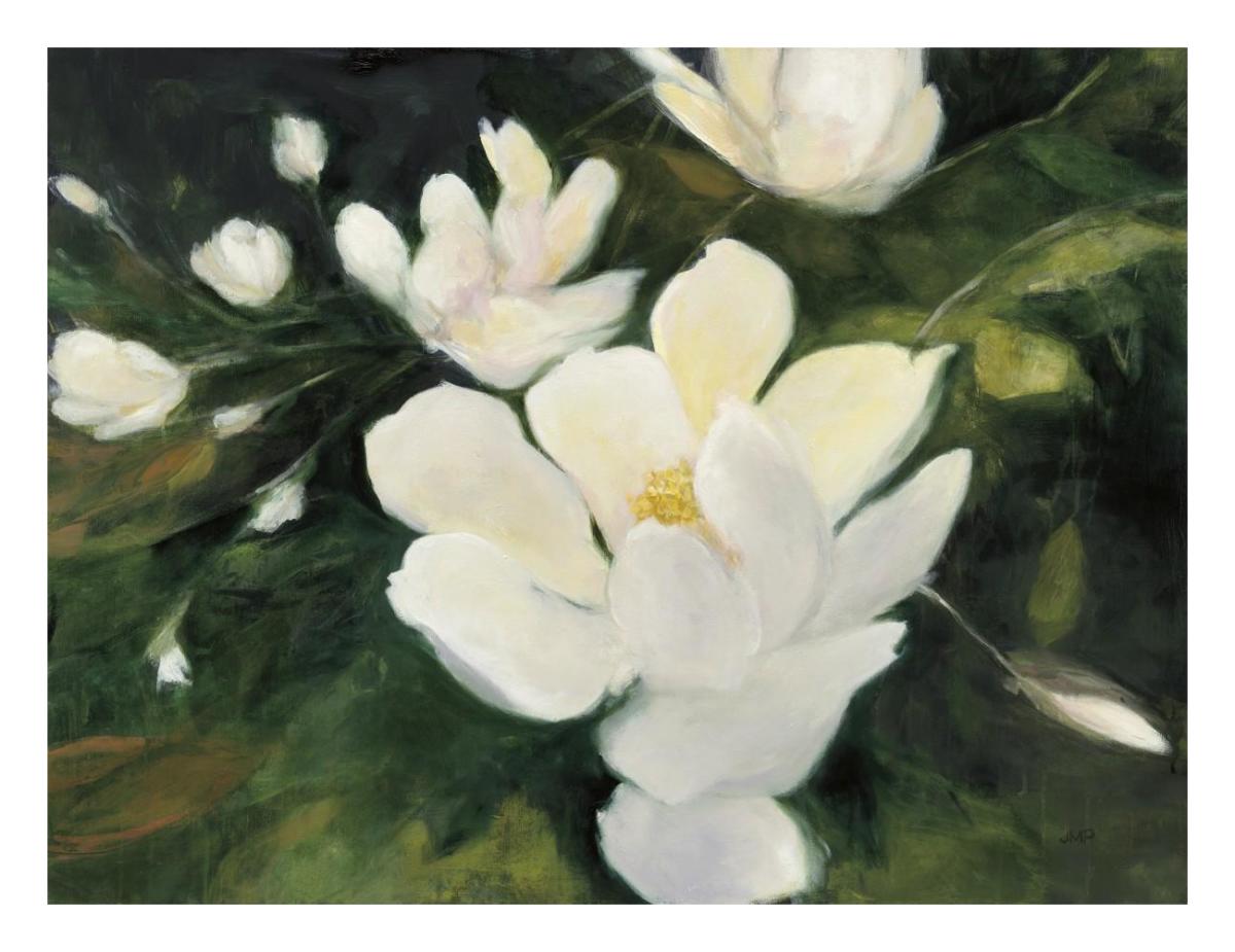 Magnolia Blooms -Paper Art-26"x20"