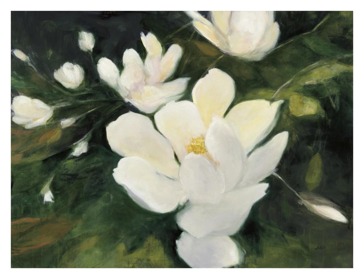 Magnolia Blooms -Paper Art-34"x26"