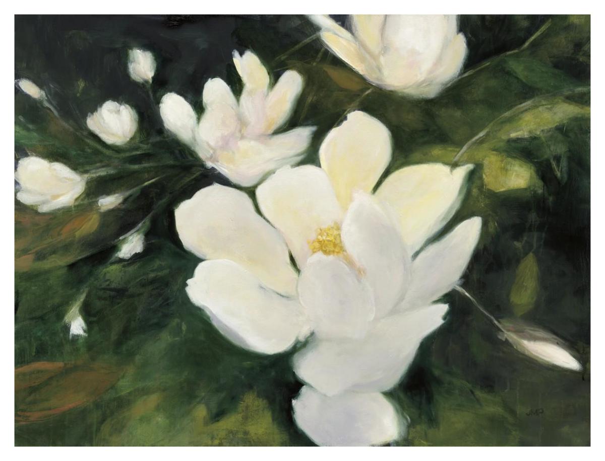 Magnolia Blooms -Paper Art-42"x32"
