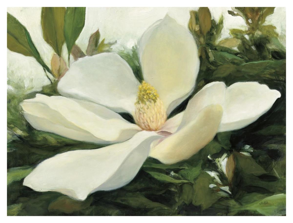 Majestic Magnolia -Paper Art-42"x32"