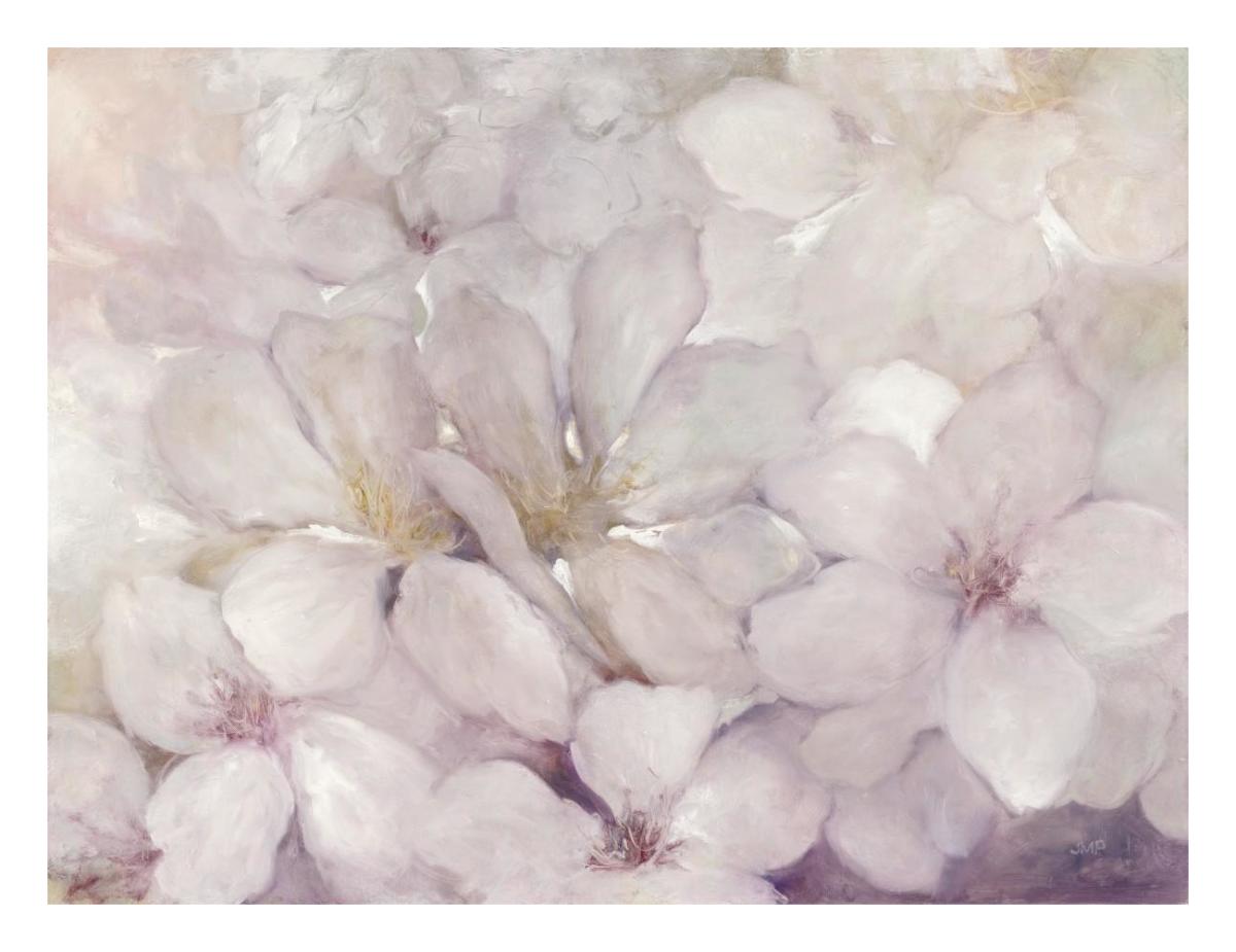 Apple Blossoms -Paper Art-26"x20"