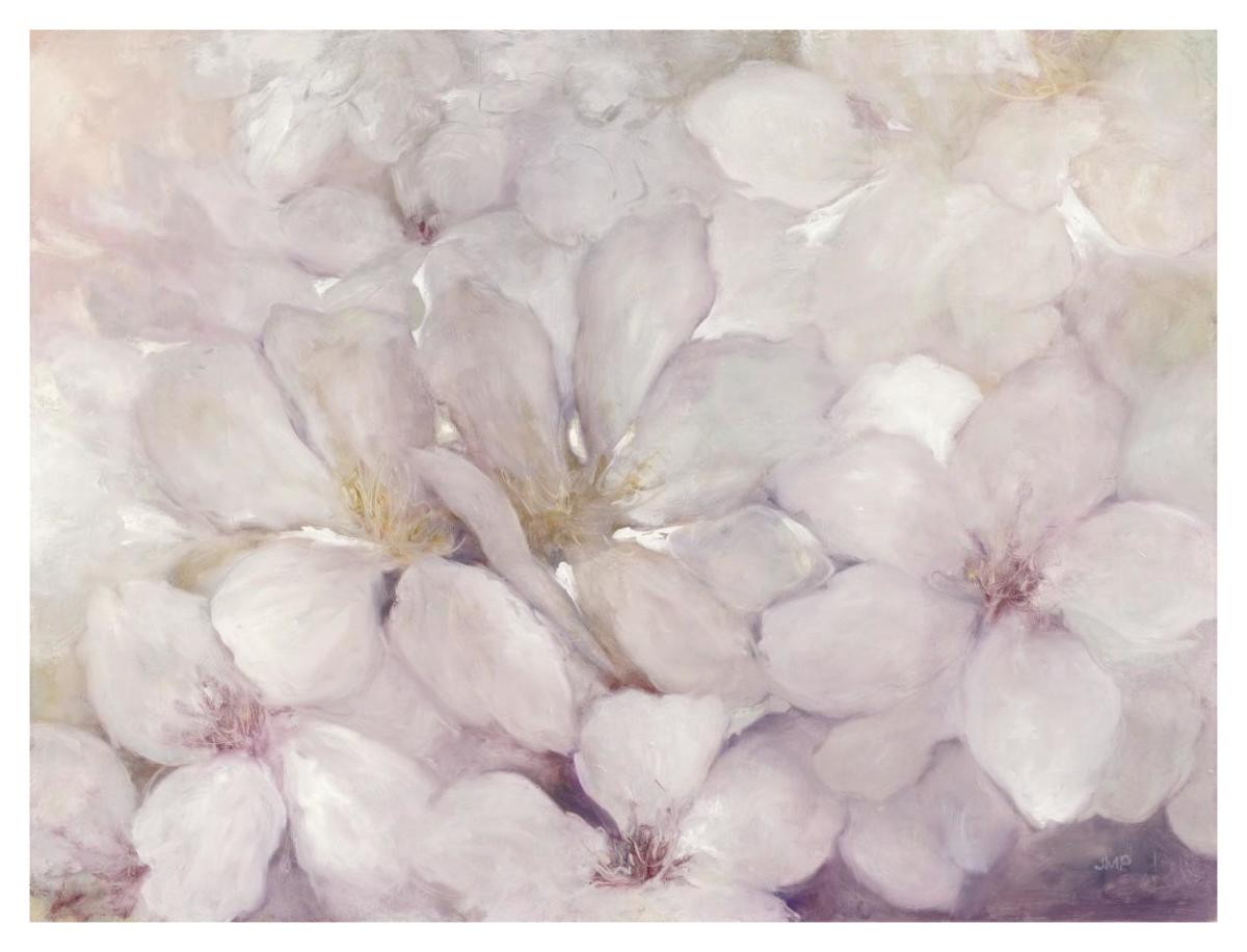 Apple Blossoms -Paper Art-42"x32"