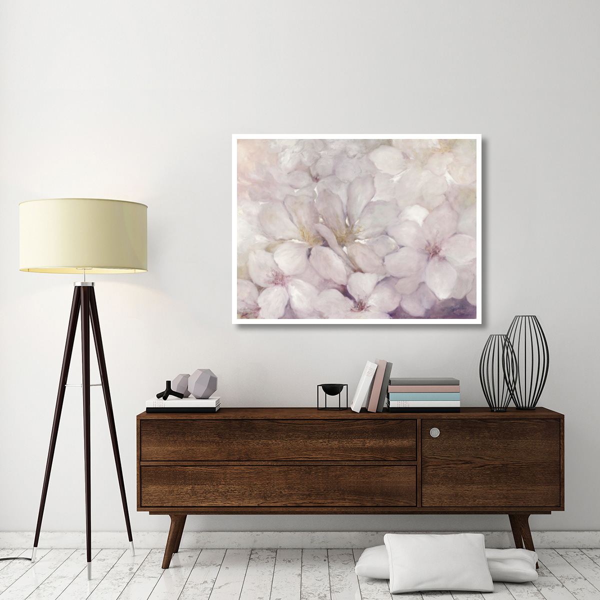 Apple Blossoms -Paper Art-50&quotx38"