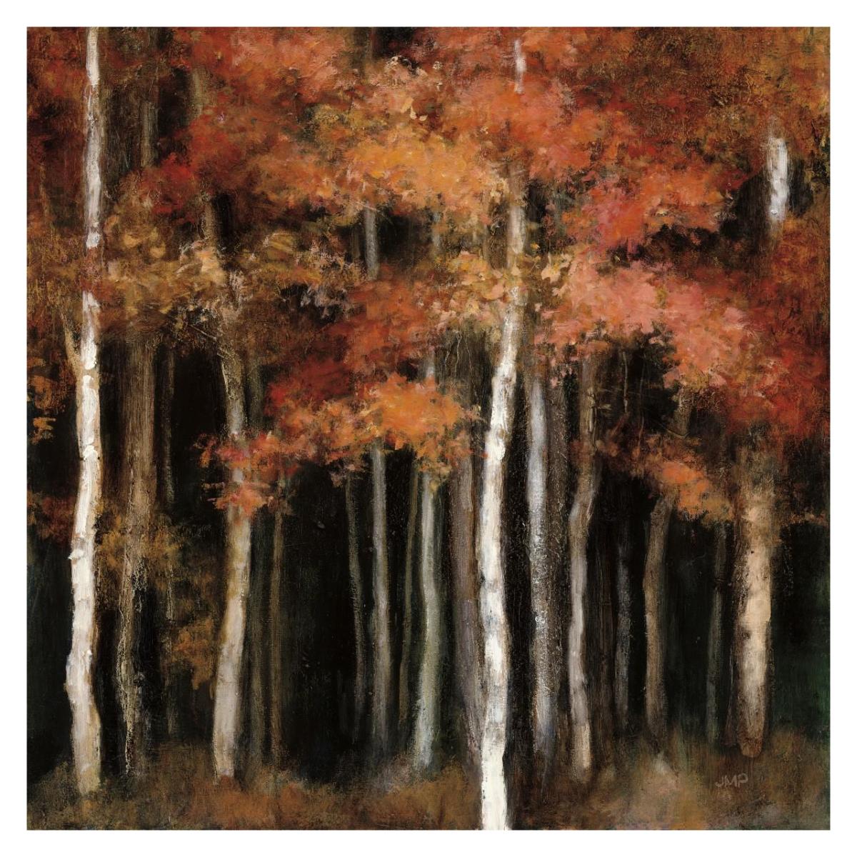 October Woods -Paper Art-32"x32"