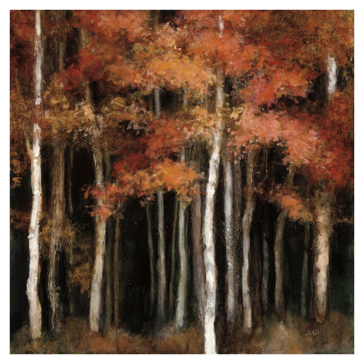 October Woods -Paper Art-38"x38"