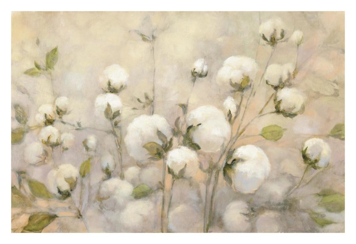 Cotton Field -Paper Art-32"x22"