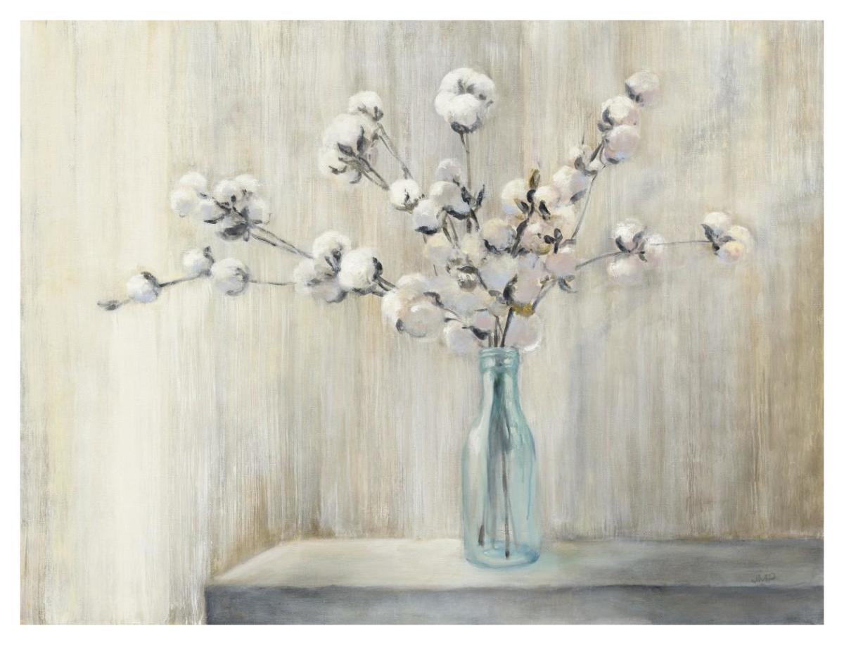 Cotton Bouquet -Paper Art-42"x32"