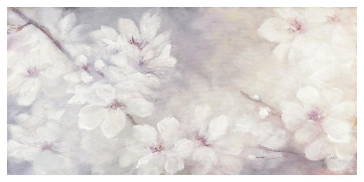 Cherry Blossoms -Paper Art-50"x26"