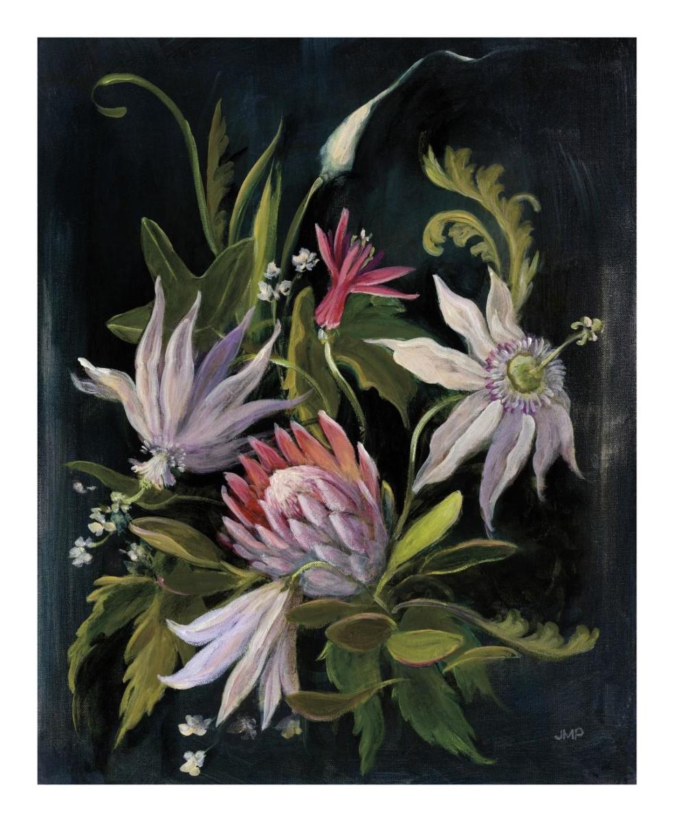Flower Show I -Paper Art-18"x22"