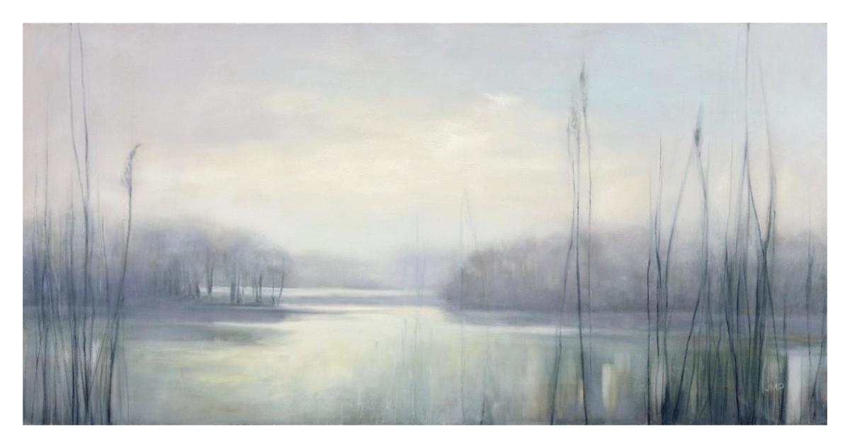 Misty Memories -Paper Art-38"x20"