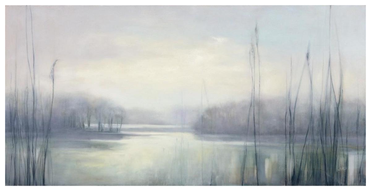 Misty Memories -Paper Art-74"x38"