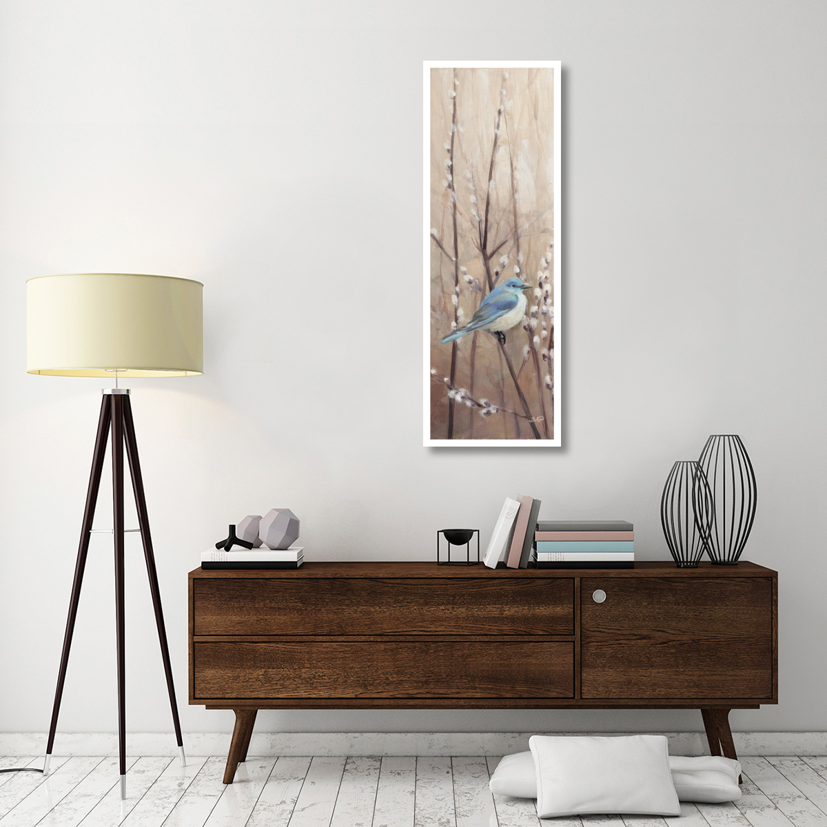 Pretty Birds II -Paper Art-20&quotx56"