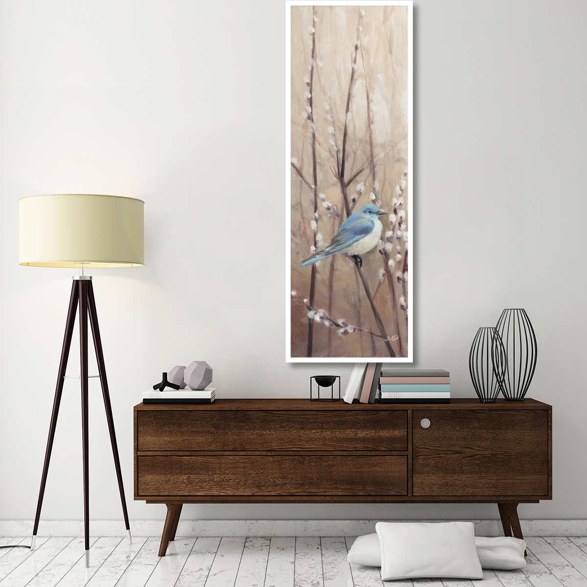 Pretty Birds II -Paper Art-26&quotx74"