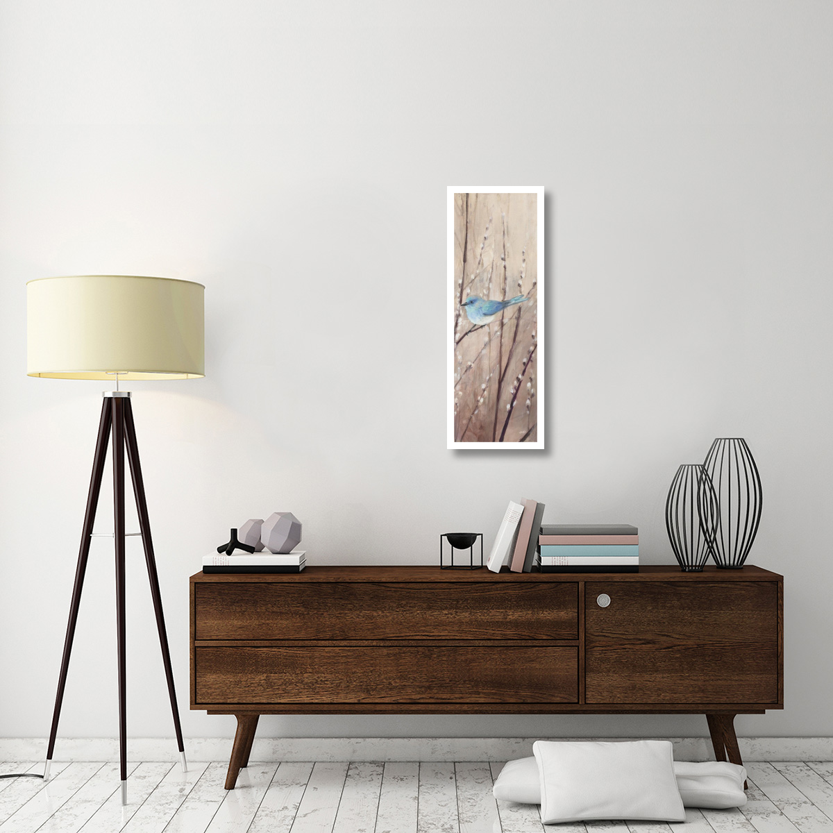Pretty Birds -Paper Art-14&quotx38"