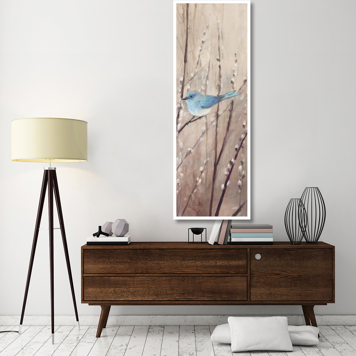Pretty Birds -Paper Art-26&quotx74"