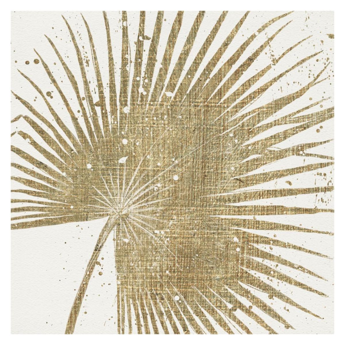 Gold Leaves II -Paper Art-32"x32"