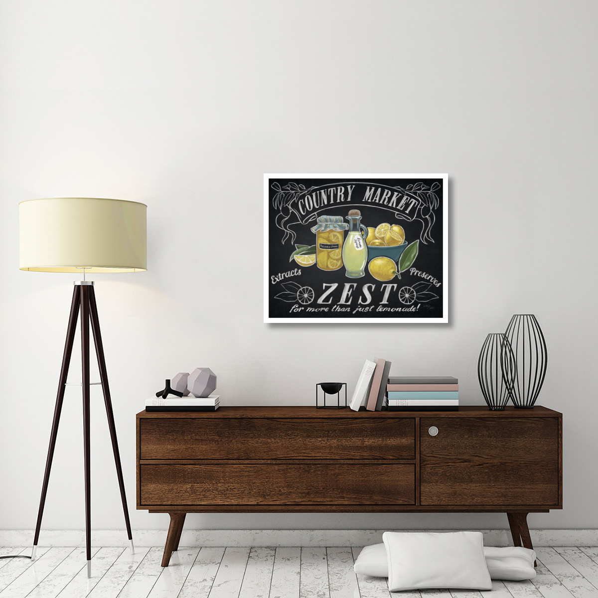 Farm Fresh V -Paper Art-37&quotx30"