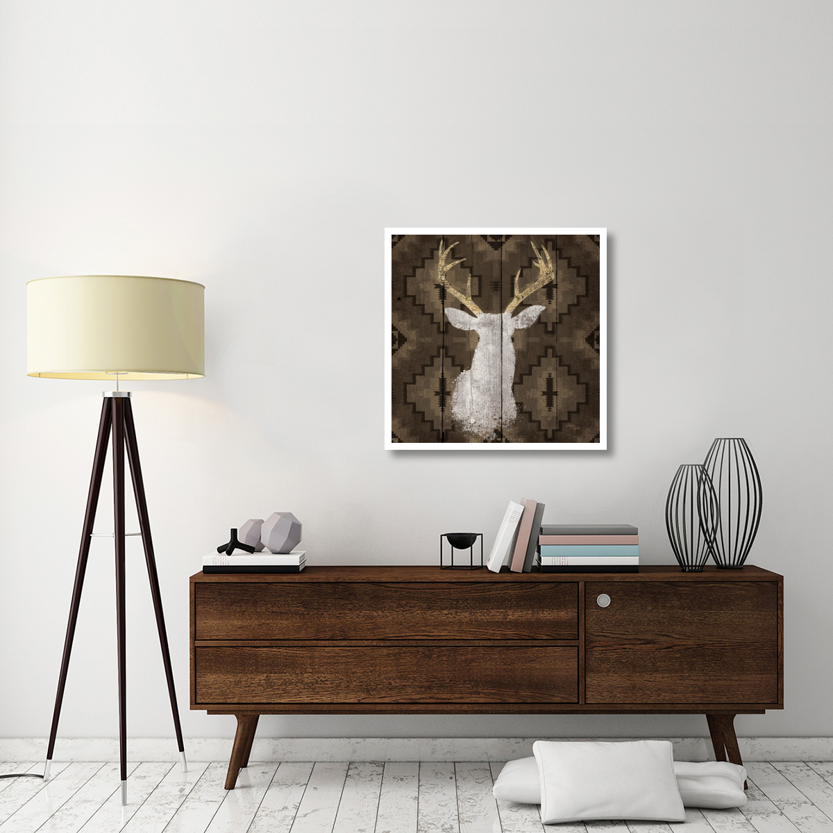 Precious Antlers I -Paper Art-32&quotx32"