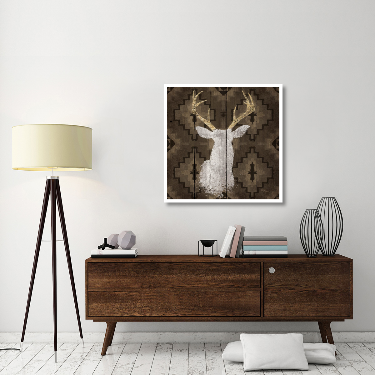 Precious Antlers I -Paper Art-38&quotx38"