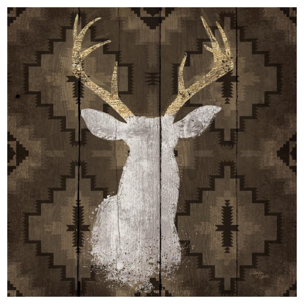 Precious Antlers I -Paper Art-42"x42"