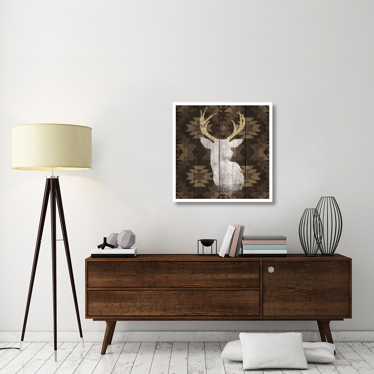 Precious Antlers II -Paper Art-32&quotx32"