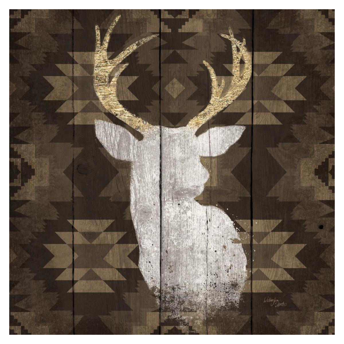 Precious Antlers II -Paper Art-38"x38"