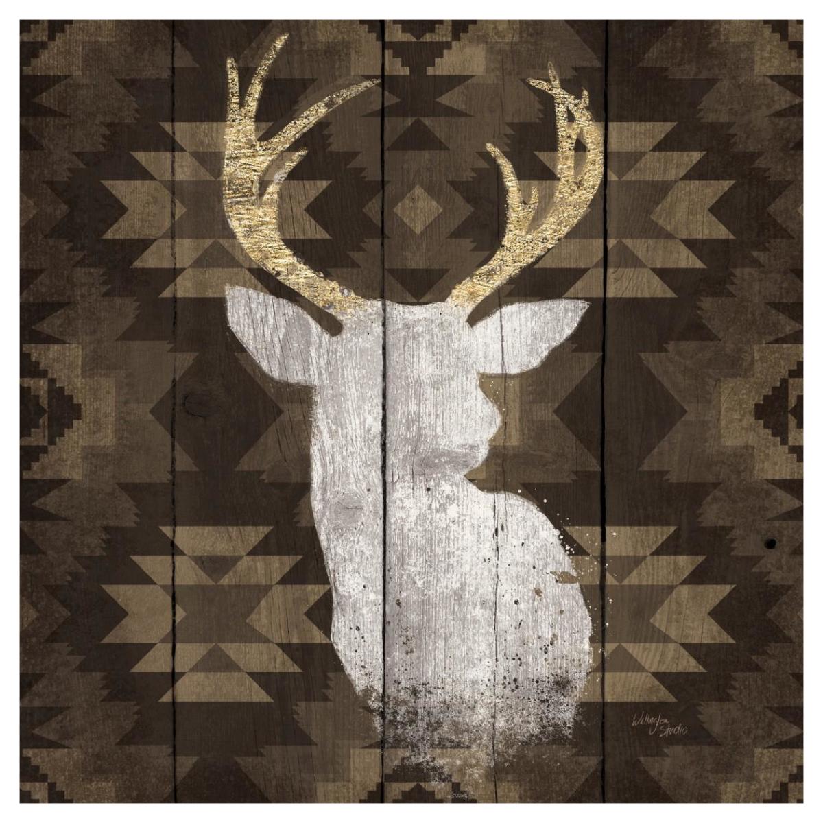 Precious Antlers II -Paper Art-42"x42"