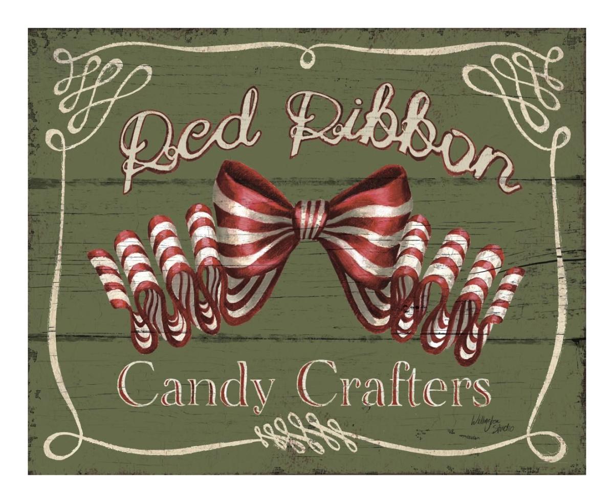 Holiday Candy Shops III -Paper Art-22"x18"