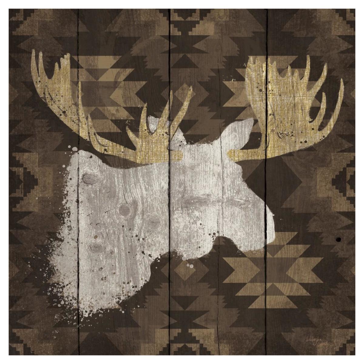 Precious Antlers IV -Paper Art-42"x42"