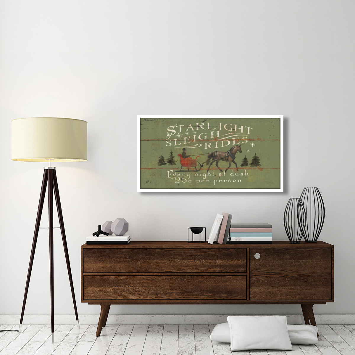 Holiday Signs II Panel -Paper Art-50&quotx26"