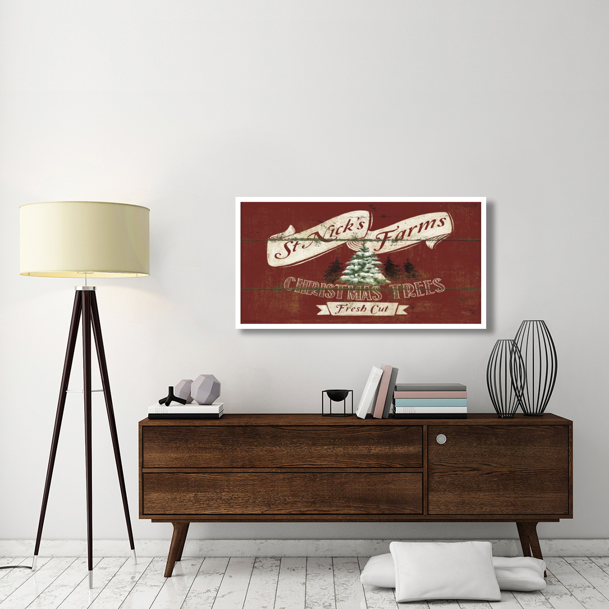 Holiday Signs IV Panel -Paper Art-50&quotx26"
