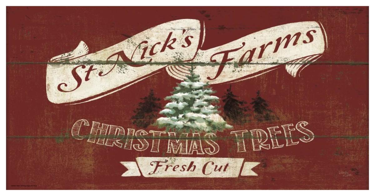 Holiday Signs IV Panel -Paper Art-62"x32"