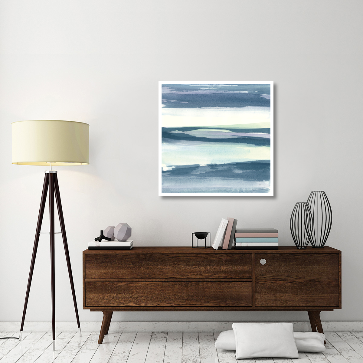 Mint Dawn II -Paper Art-38&quotx38"