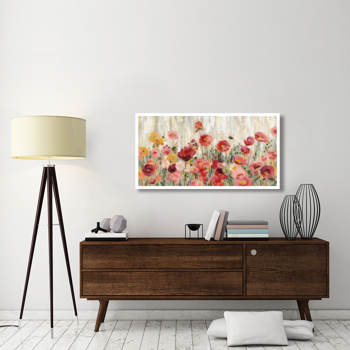 Sprinkled Flowers Crop -Paper Art-50&quotx26"