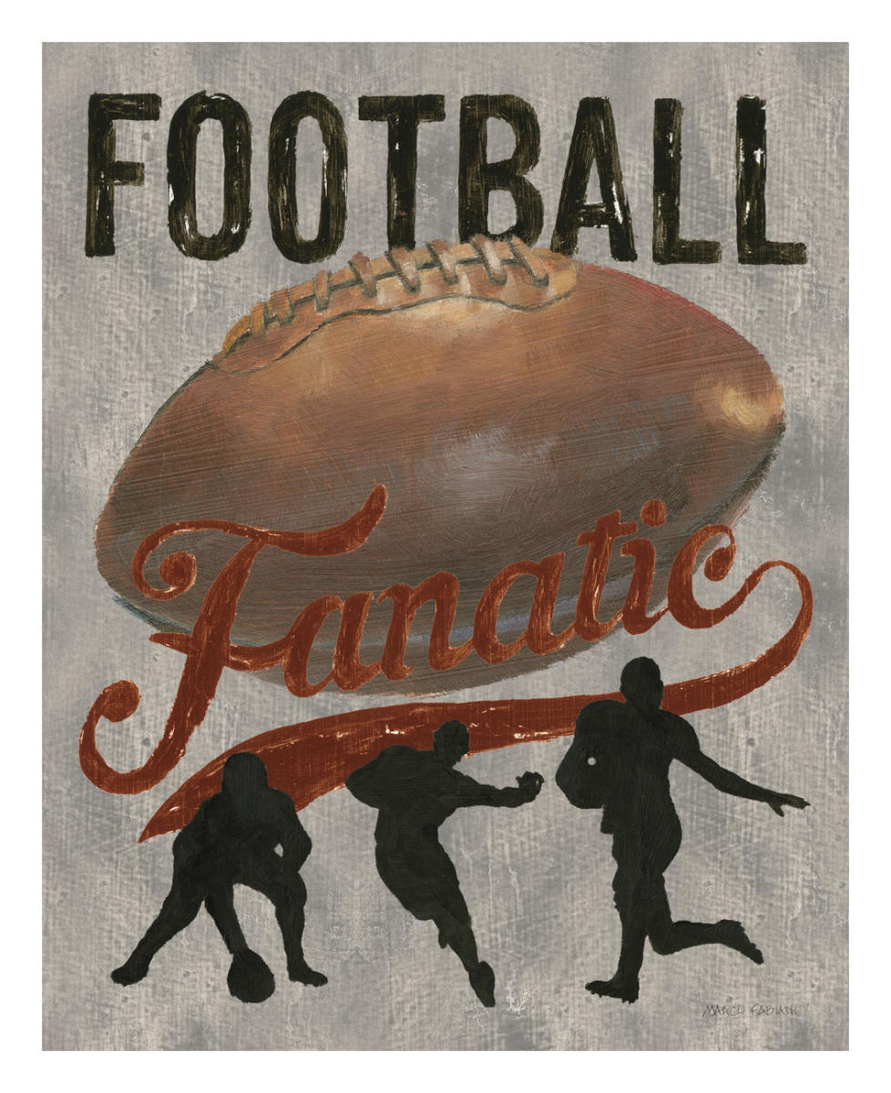 Game Day V -Paper Art-22"x26"
