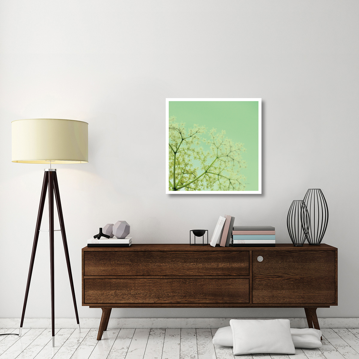 Cuckoo Flowers -Paper Art-32&quotx32"