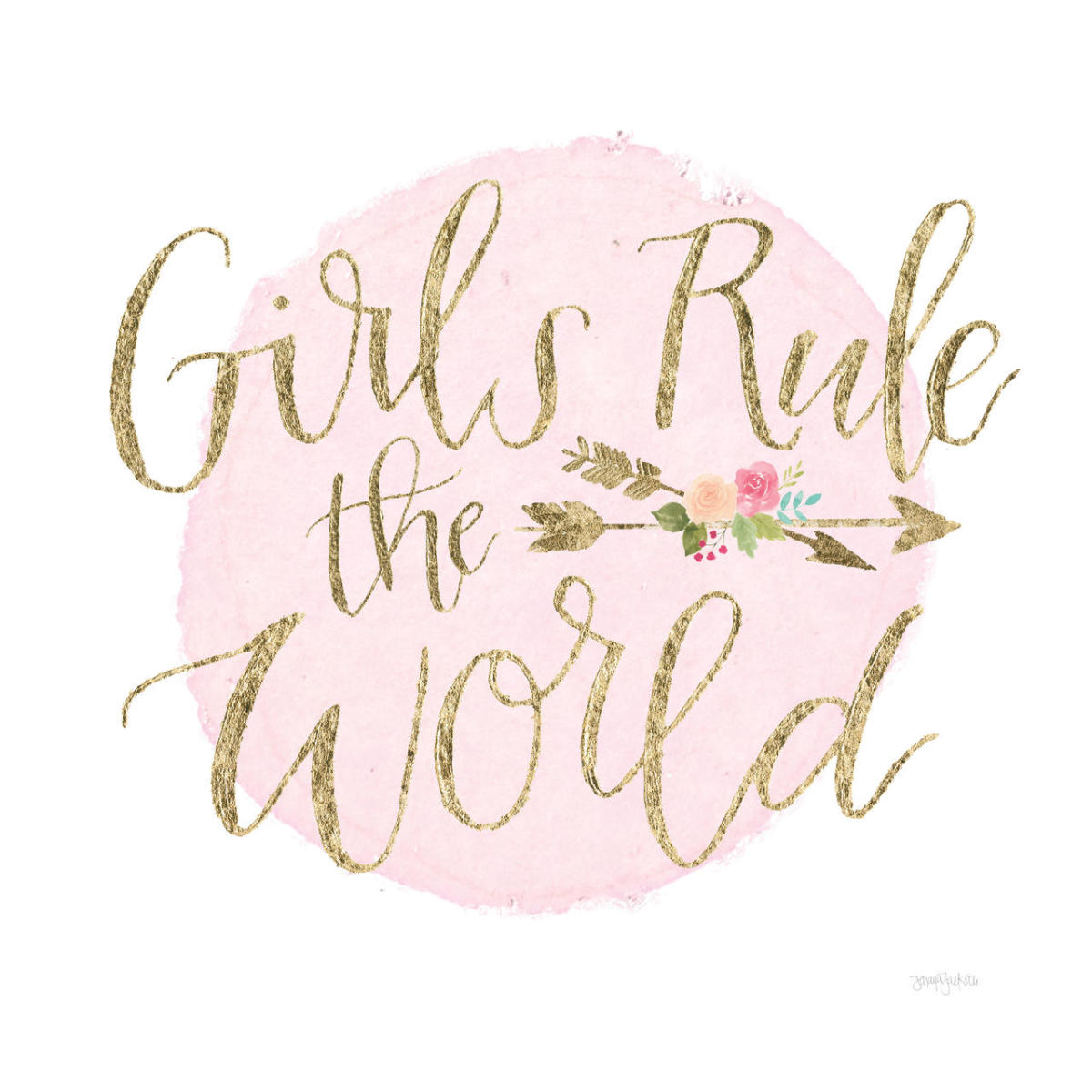 Girl Power III -Paper Art-32"x32"