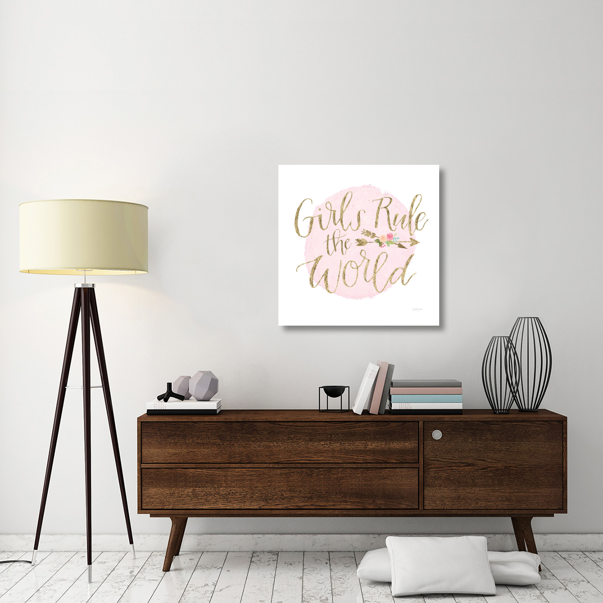 Girl Power III -Paper Art-32&quotx32"
