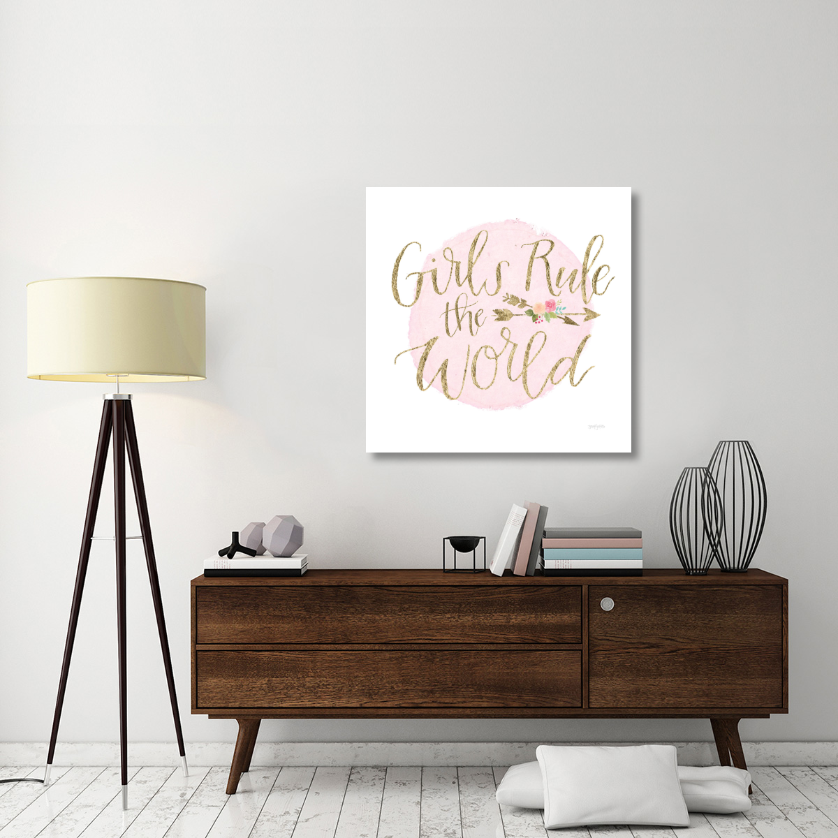 Girl Power III -Paper Art-38&quotx38"