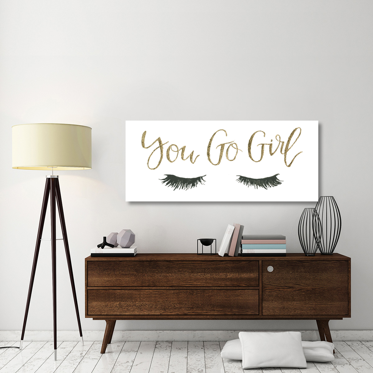 Girl Power V -Paper Art-62&quotx26"