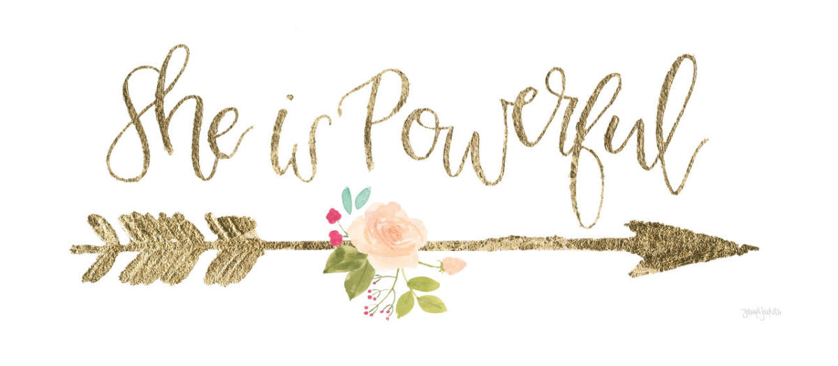 Girl Power VII -Paper Art-32"x14"