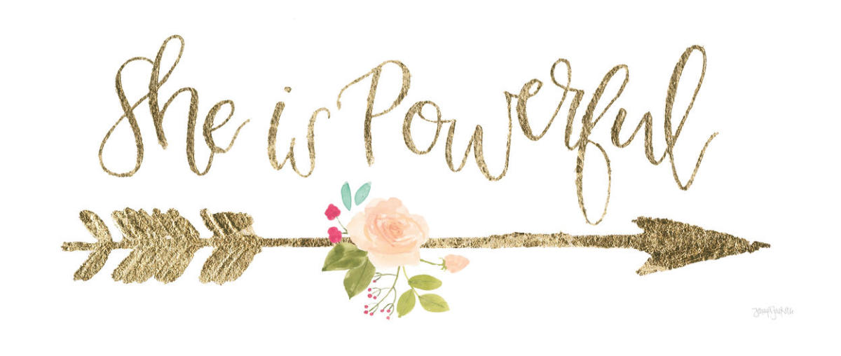 Girl Power VII -Paper Art-52"x22"