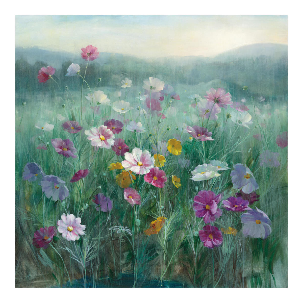 Cosmos at Dawn -Paper Art-20"x20"